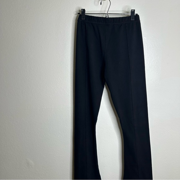 NWT EB Denim Split Hem Cotton Legging in Black Size Large - Picture 6 of 15